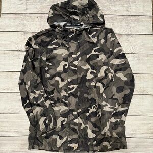 Camo Wind Breaker/Rain Jacket